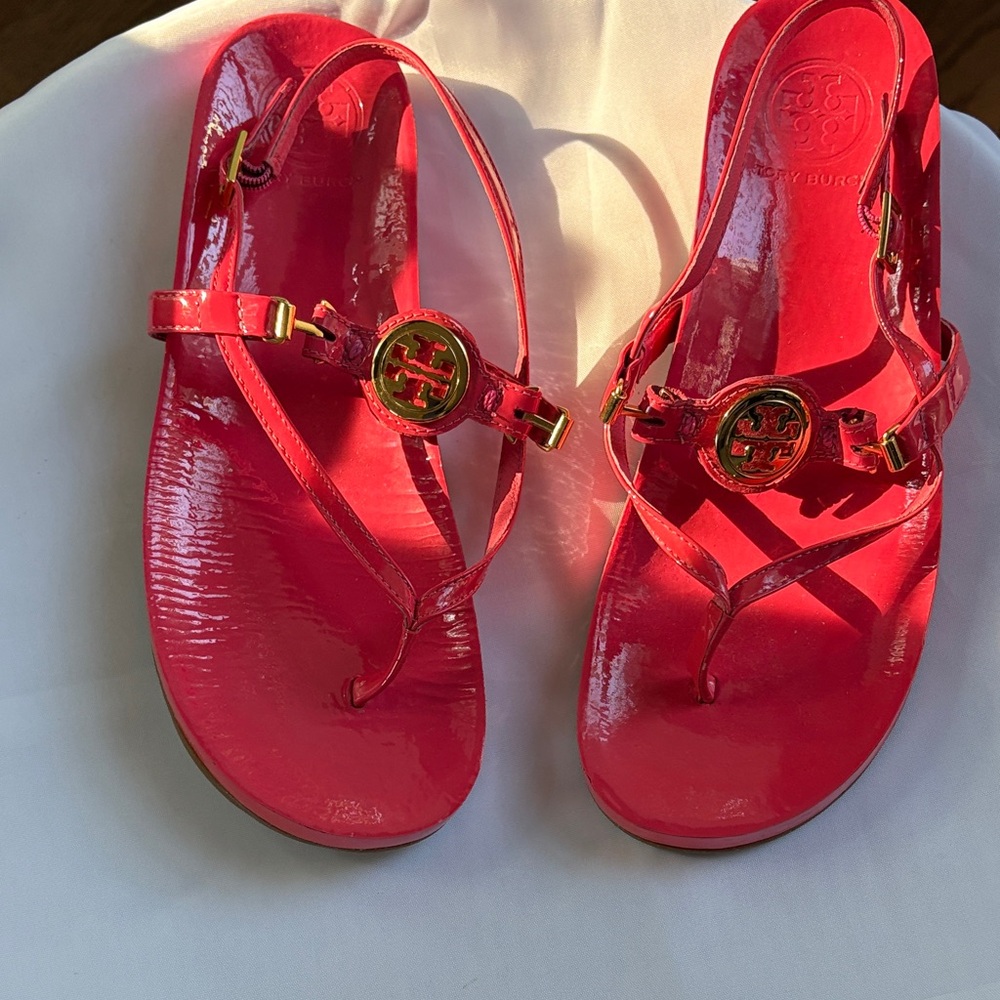 Tory Burch Vibrant Pink Sandals